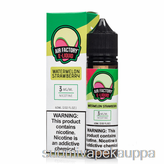 Vape Box Vesimeloni Mansikka - Ilmatehdas - 60ml 0mg